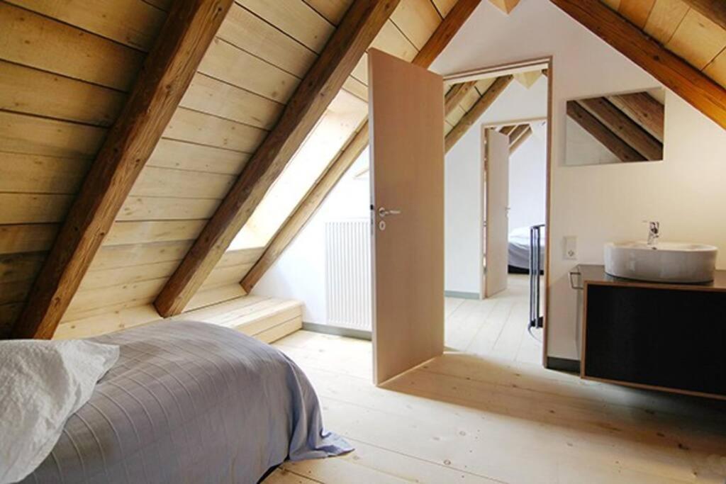 Ferienwohnung Alte Scheune Шопфгайм Екстер'єр фото