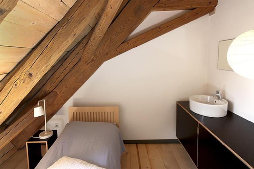 Ferienwohnung Alte Scheune Шопфгайм Екстер'єр фото