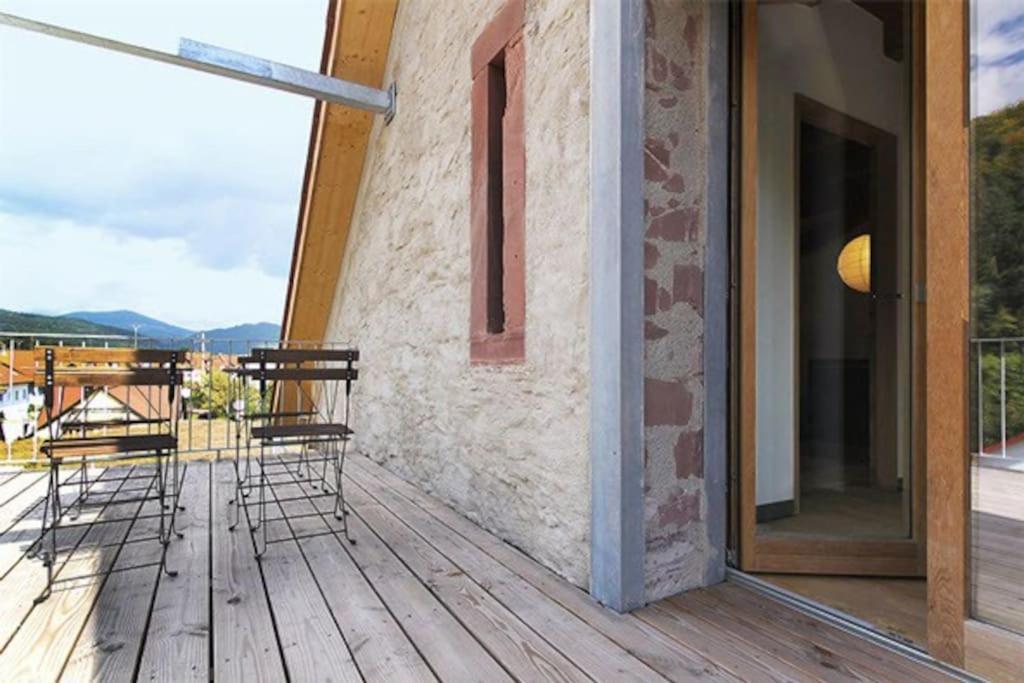 Ferienwohnung Alte Scheune Шопфгайм Екстер'єр фото