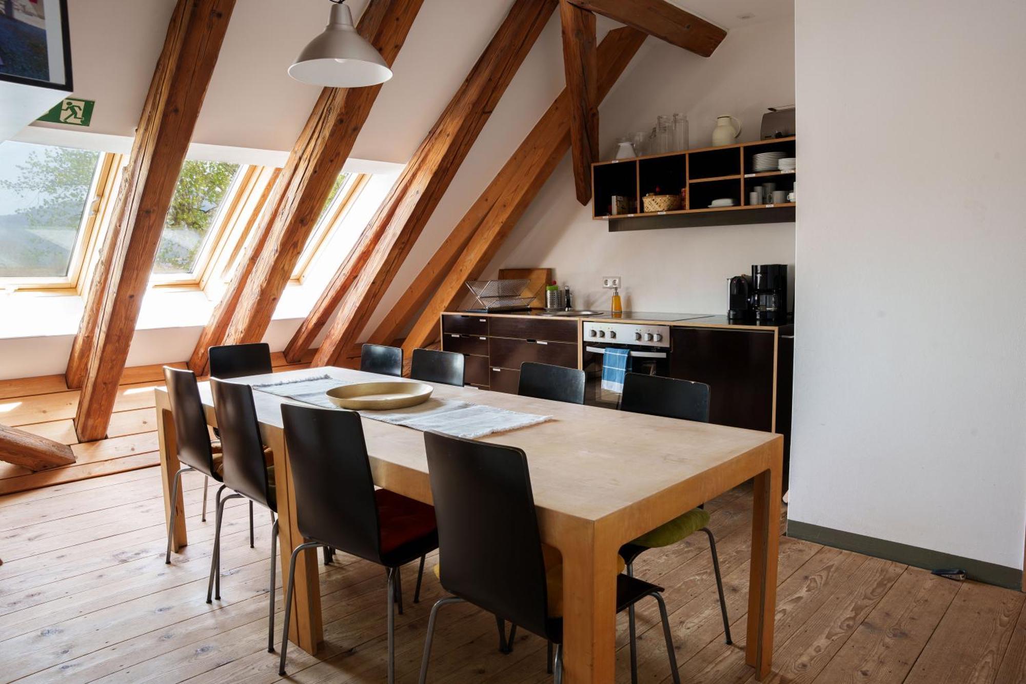 Ferienwohnung Alte Scheune Шопфгайм Екстер'єр фото